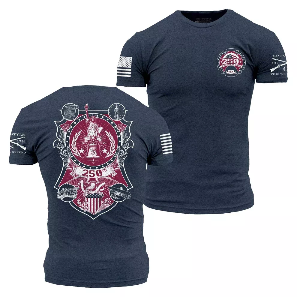 Grunt Style - 250th Commemorative T-Shirt - Midnight Navy