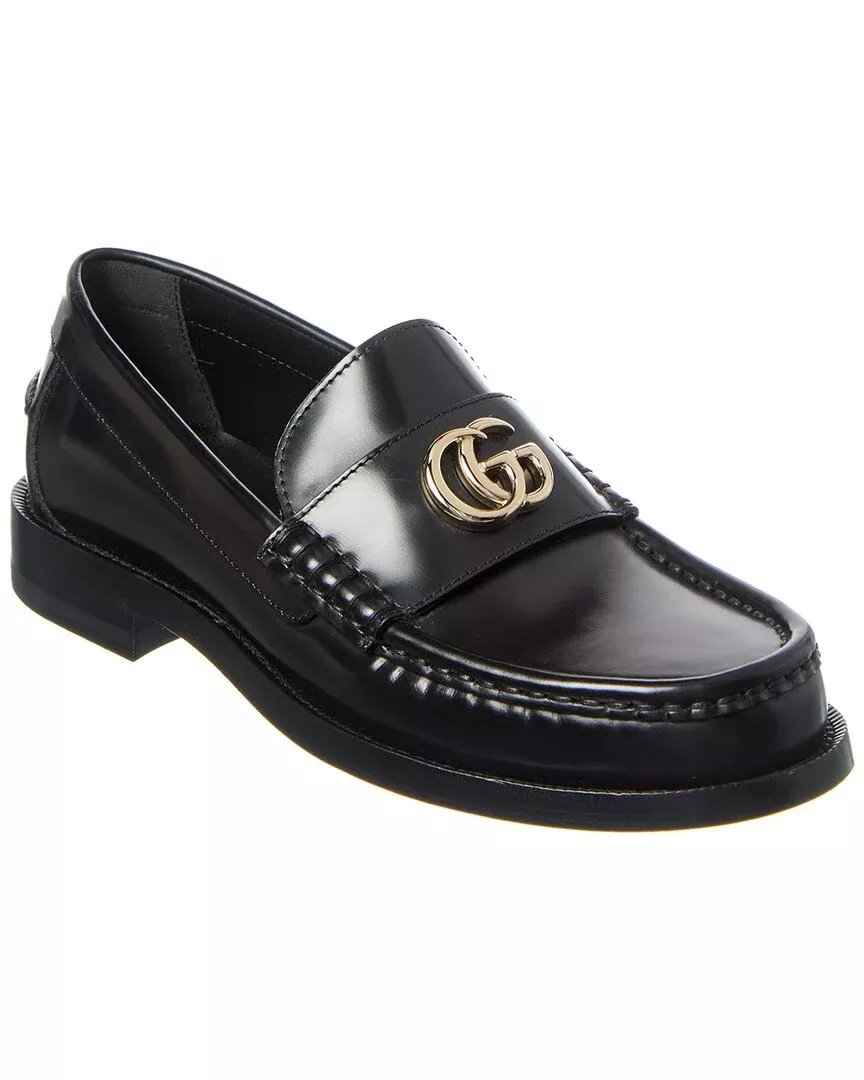 Gucci Double G Leather Loafer