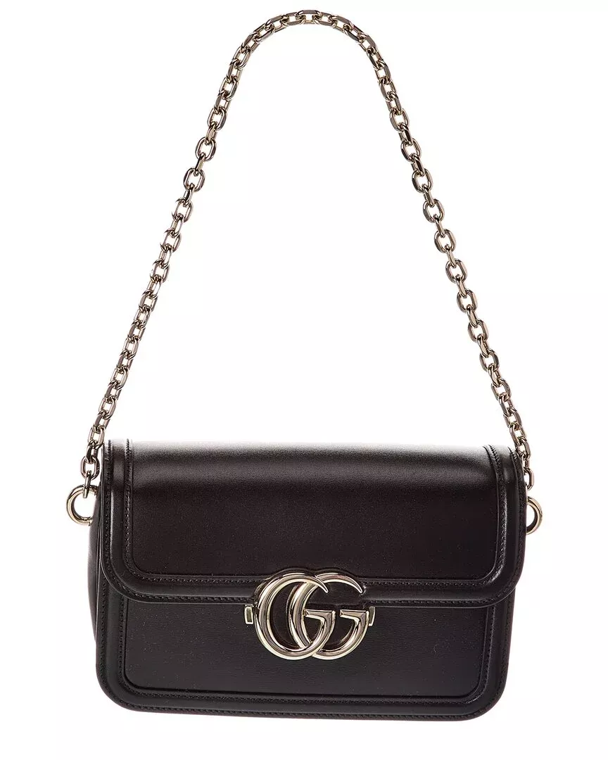 Gucci Go Small Leather Shoulder Bag