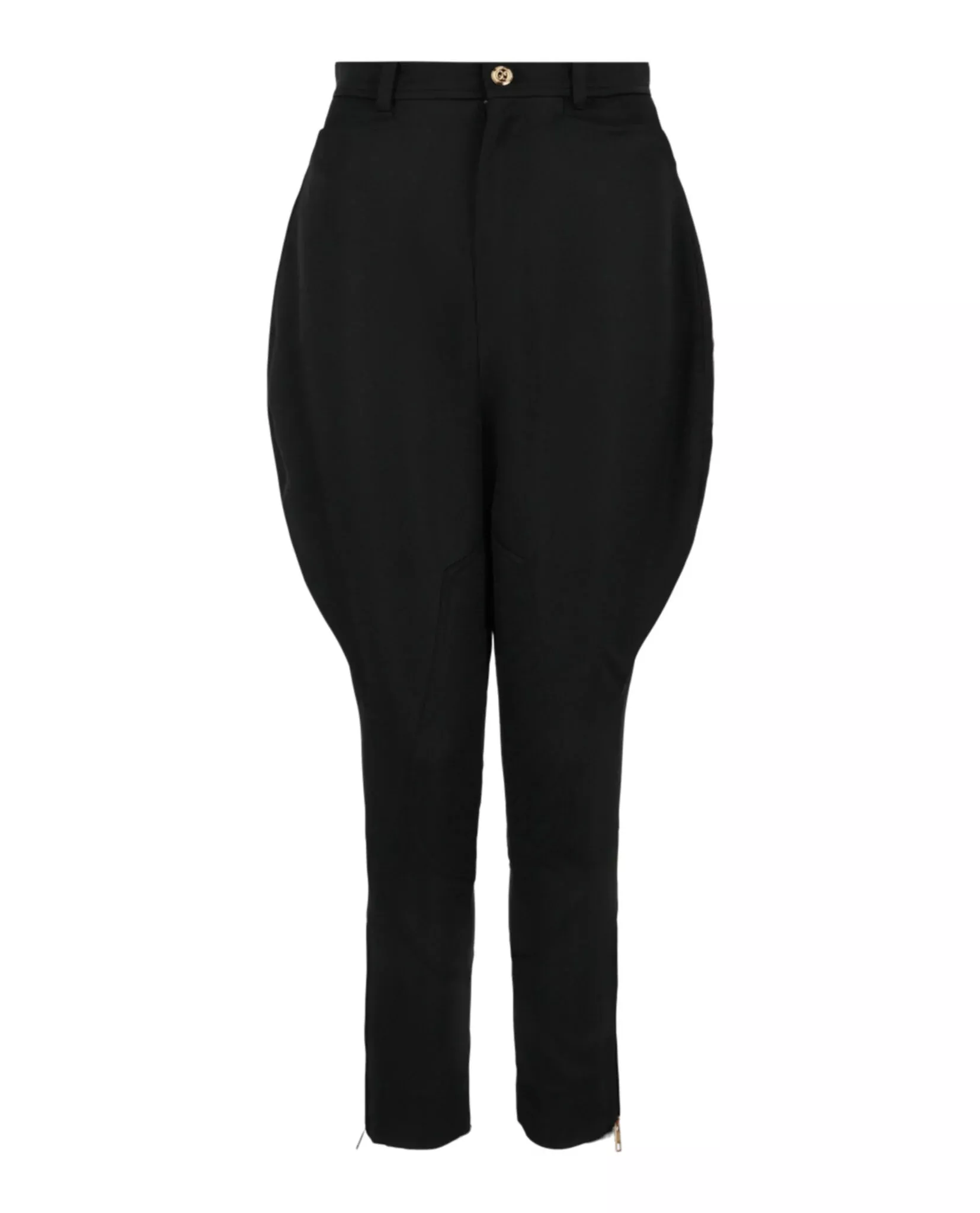 Gucci Womens Satin Stirrup Pants