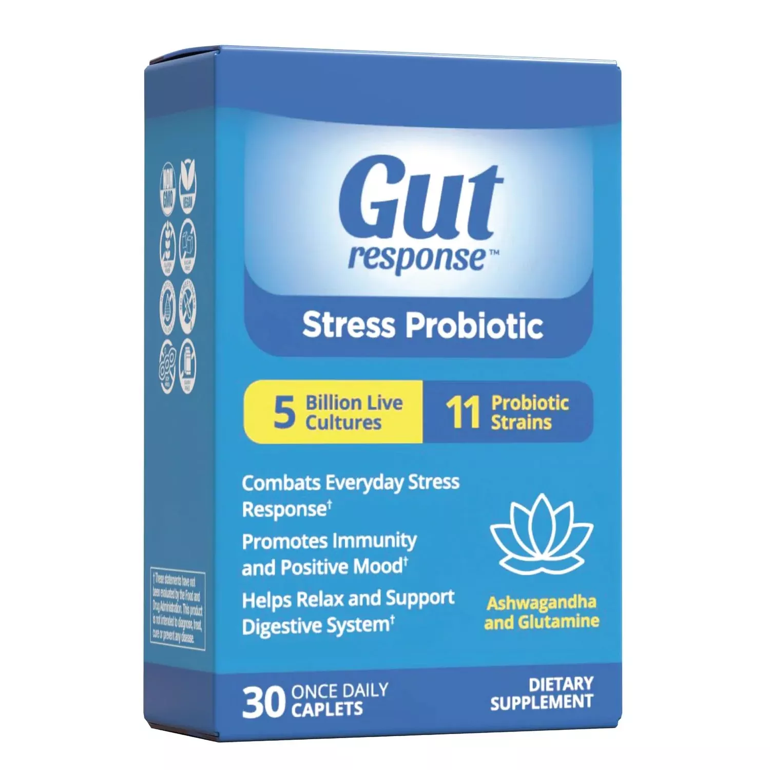 Gut Response Stress Probiotic Caplets