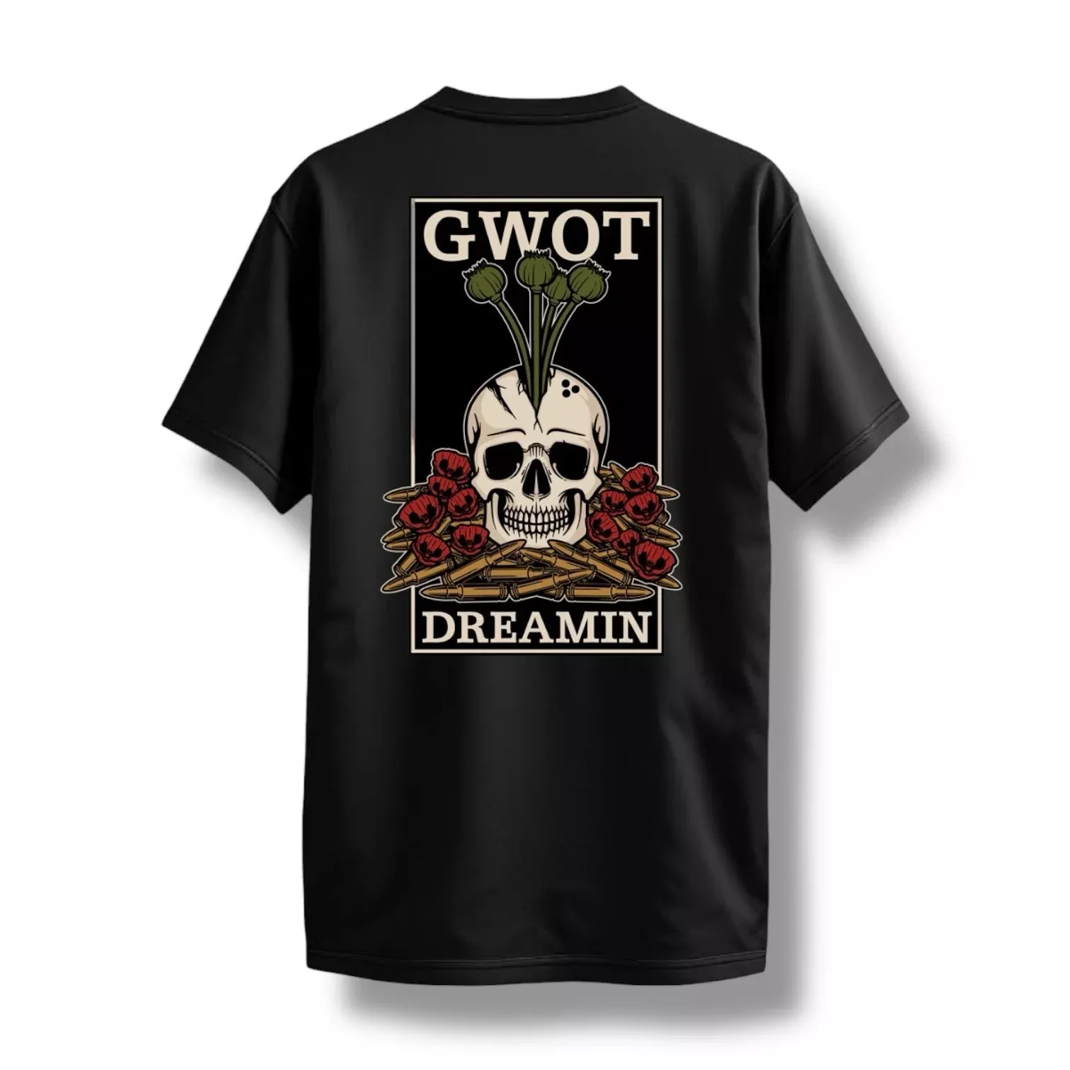 "GWOT DREAMIN" TEE (BLACK)