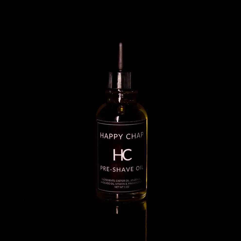 Happy Chap Pre-Shave Oil 1 Oz