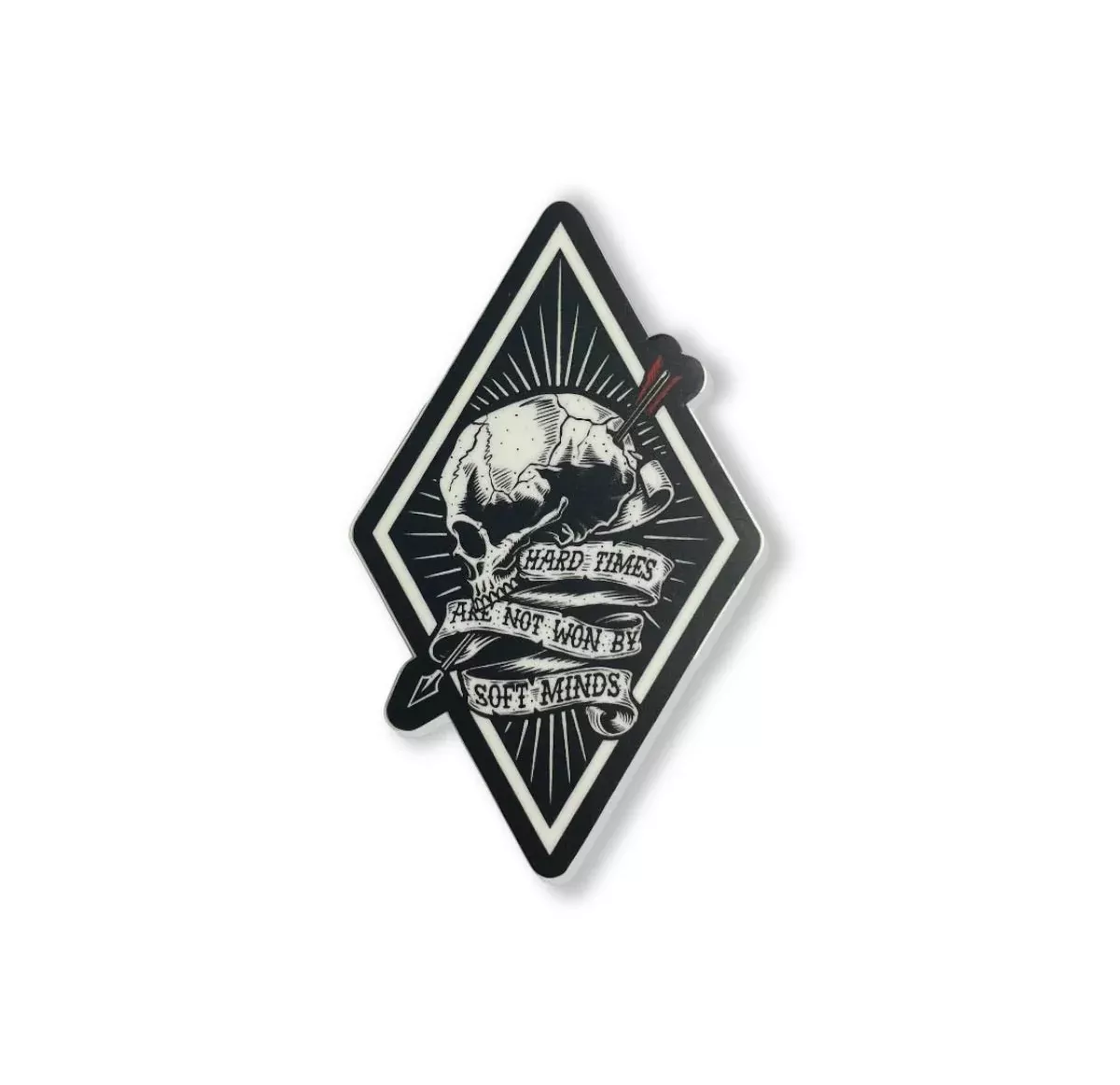 Hard Times Sticker