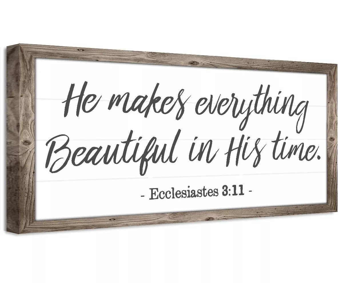 He Makes Everything Beautiful - Canvas