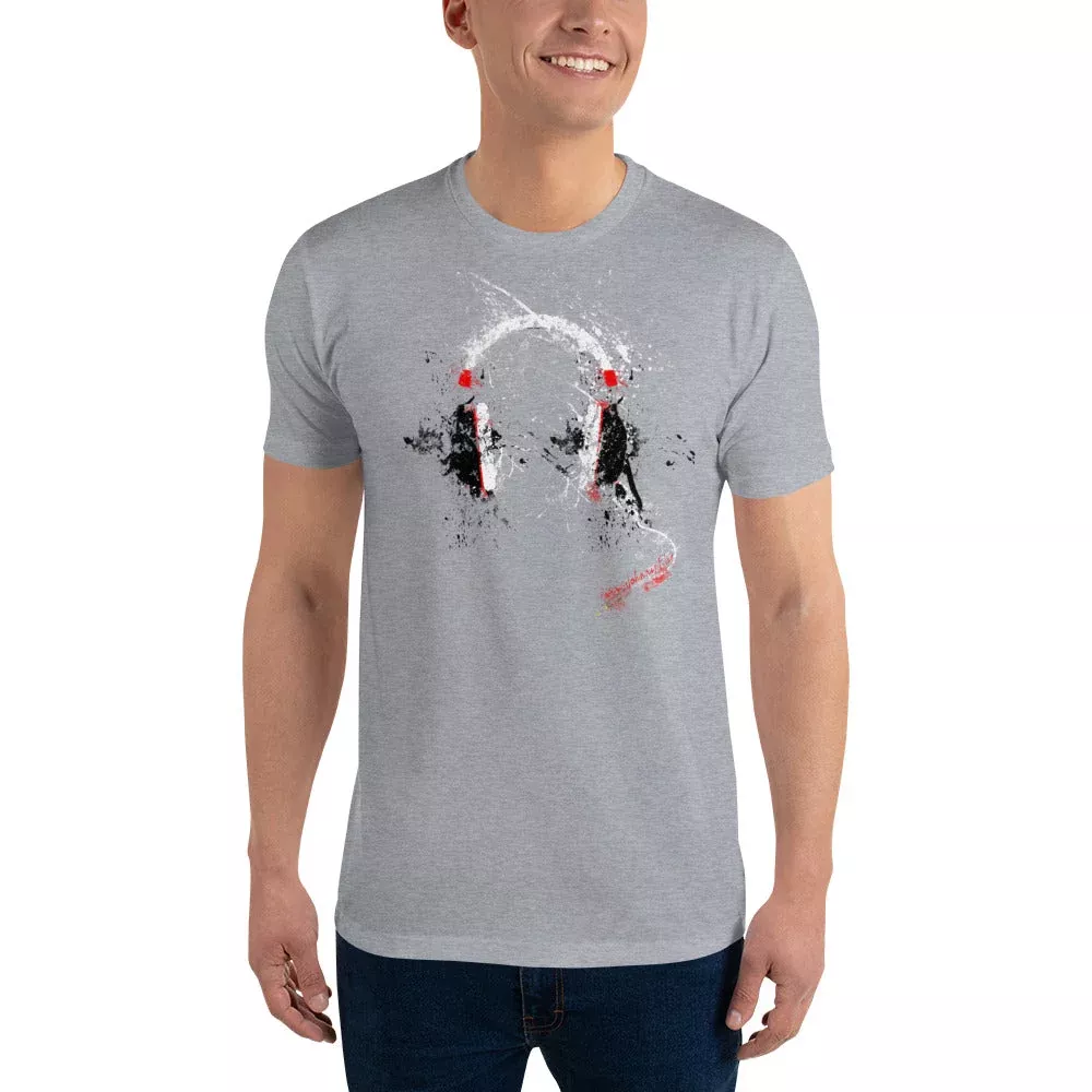 Headphone Splatter T-shirt