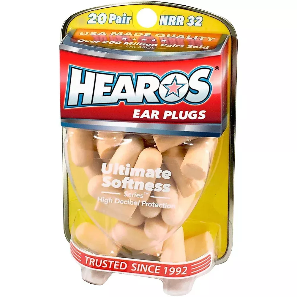 Hearos Ultimate Softness Series™ Earplug, 20 Pairs