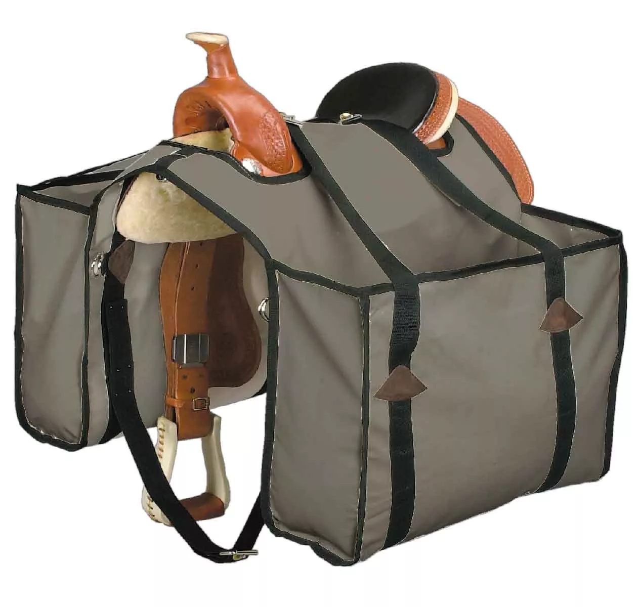 Heavy Canvas Saddle Panniers