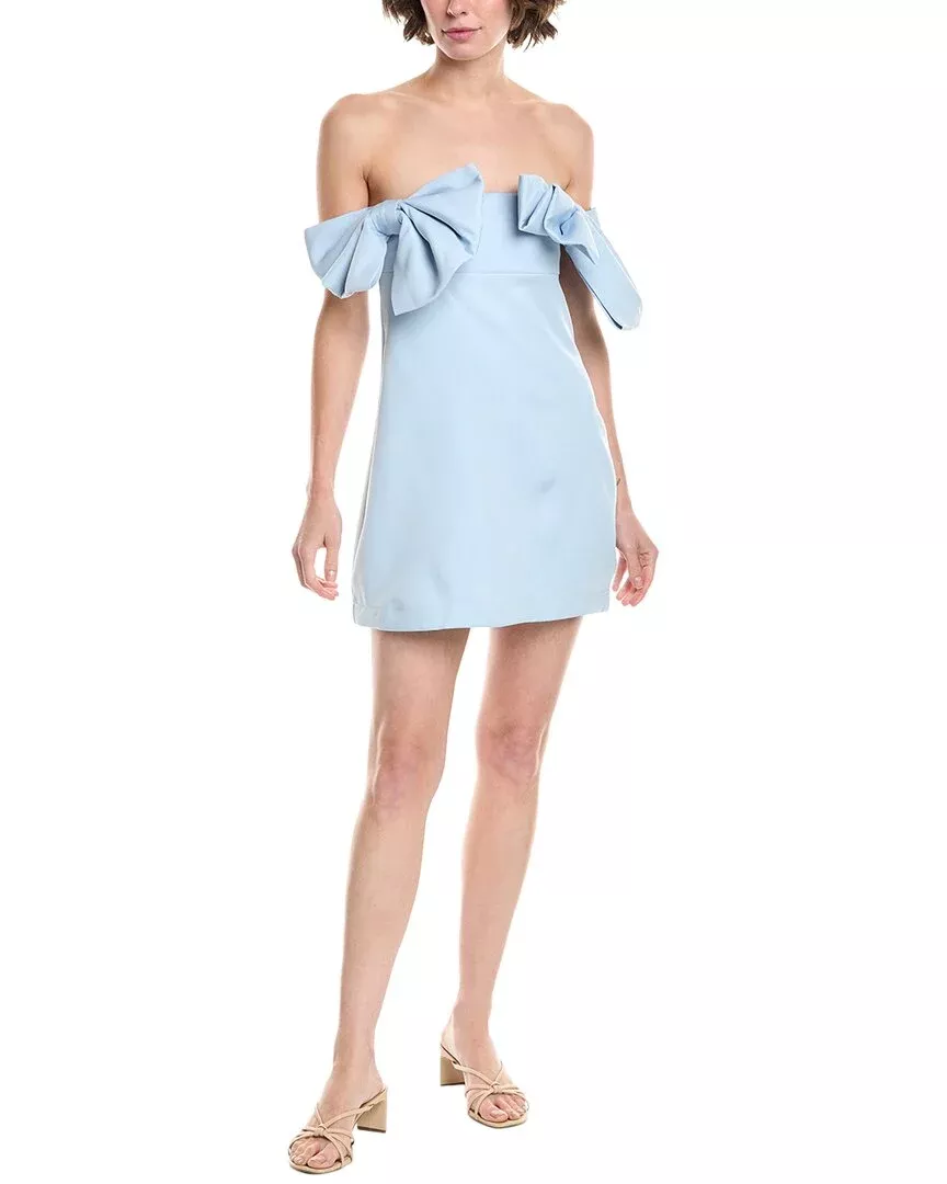 Hl Affair Bow Mini Dress