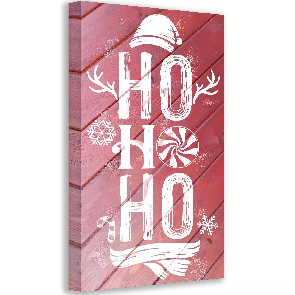 Ho Ho Ho - Canvas