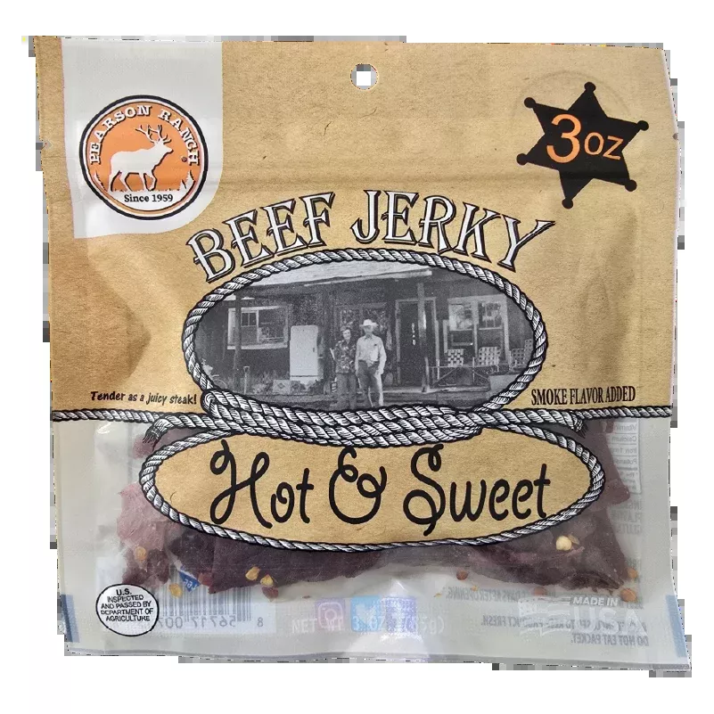 Hot & Sweet Beef Jerky - 3 oz