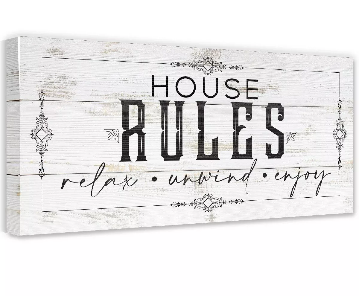 House Rules - Canvas