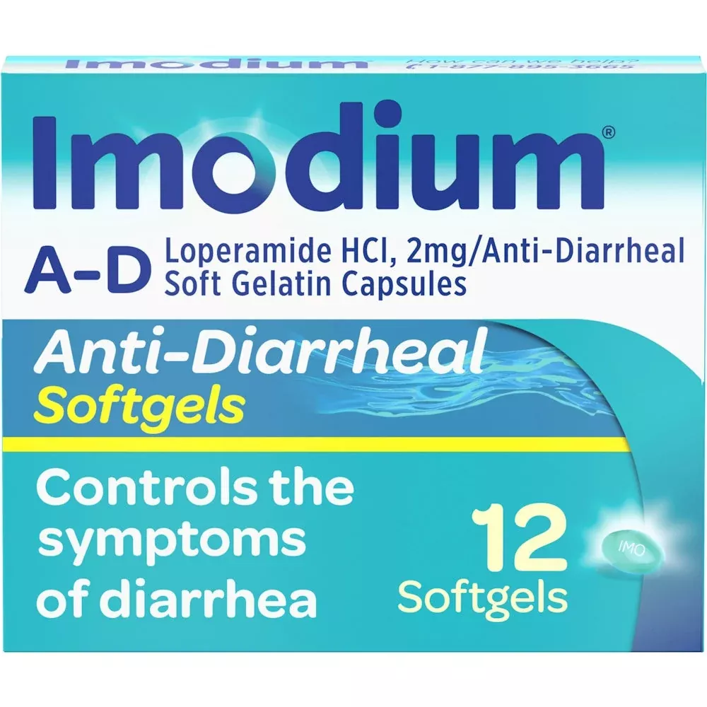 Imodium Anti DiarrhealSoftgels 12 Ct