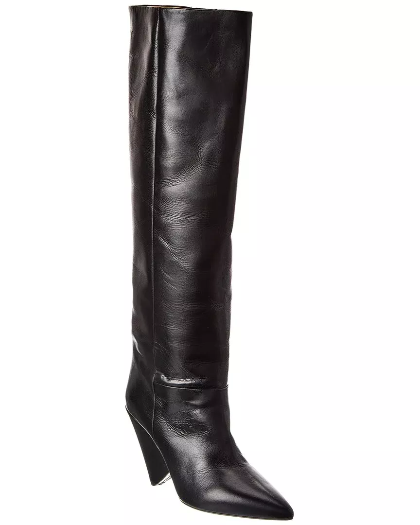 Isabel Marant Lokyo Leather Knee-High Boot