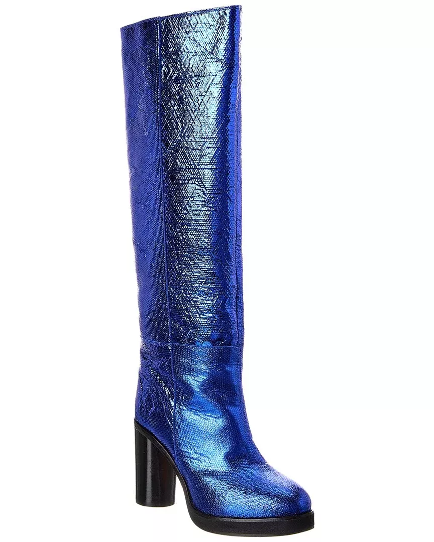 Isabel Marant Lylene Leather Knee-High Boot