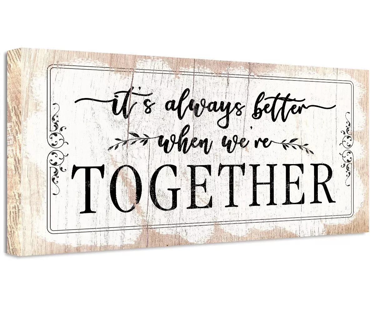 It's Always Better When We're Together 2 - Canvas