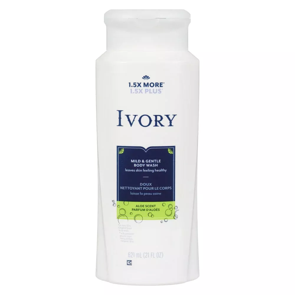 Ivory Clean Body Wash, Aloe Scent