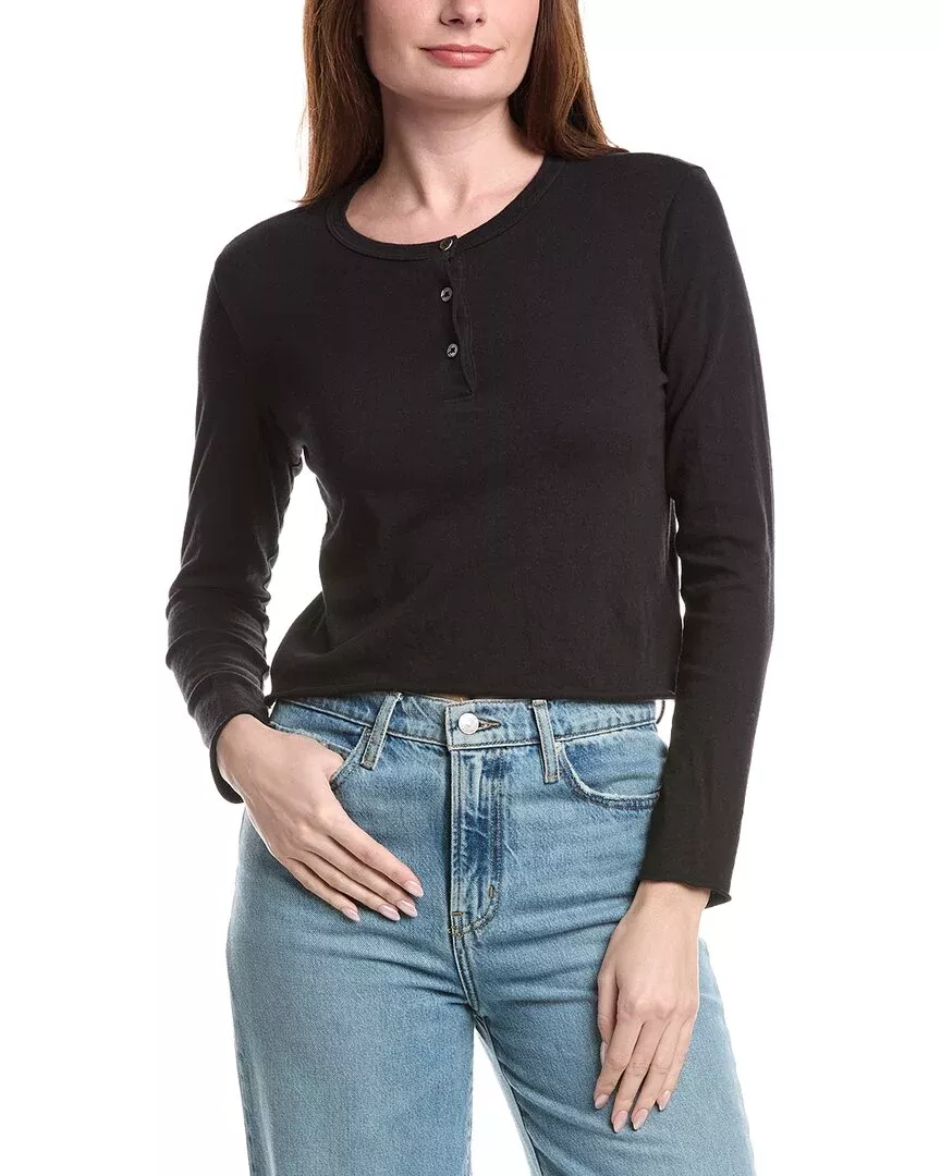 James Perse Shrunken Henley