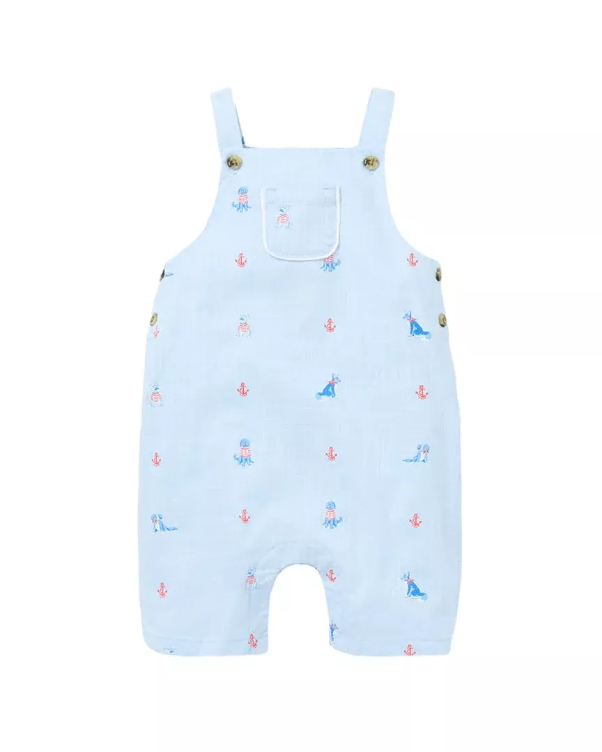 Janie And Jack Nautical Dog Overall