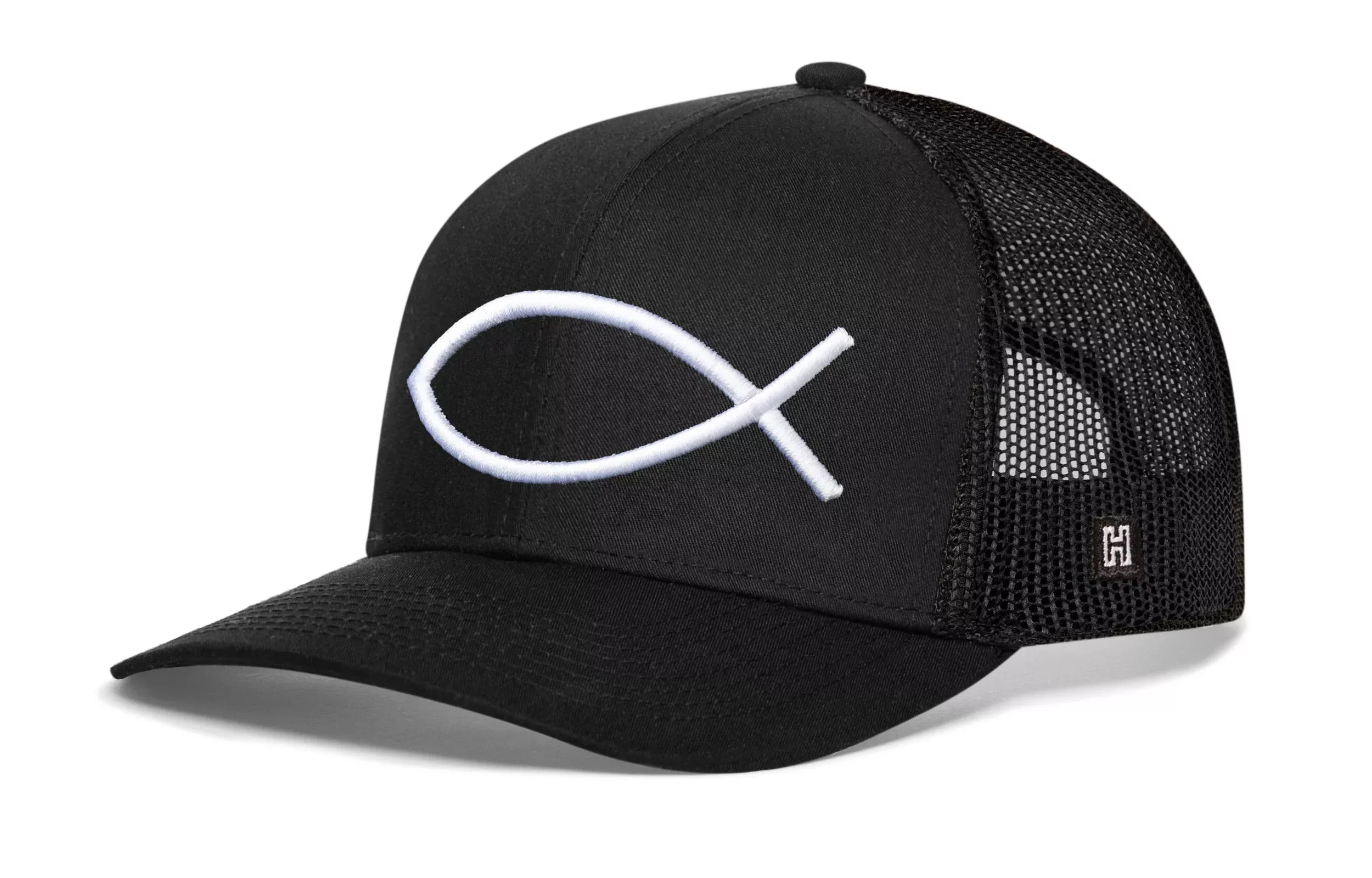 Jesus Fish Trucker Hat|Ichthys Snapback