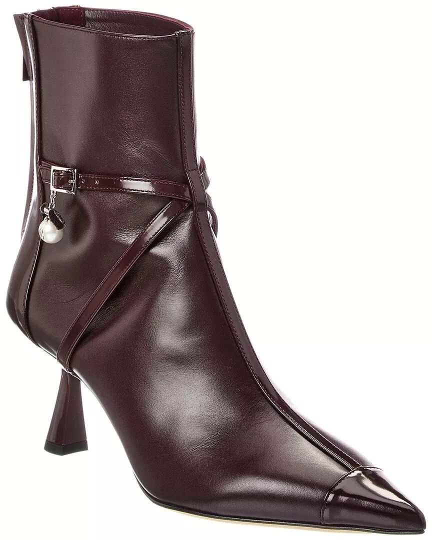 Jimmy Choo Aren Ab 65 Leather Bootie