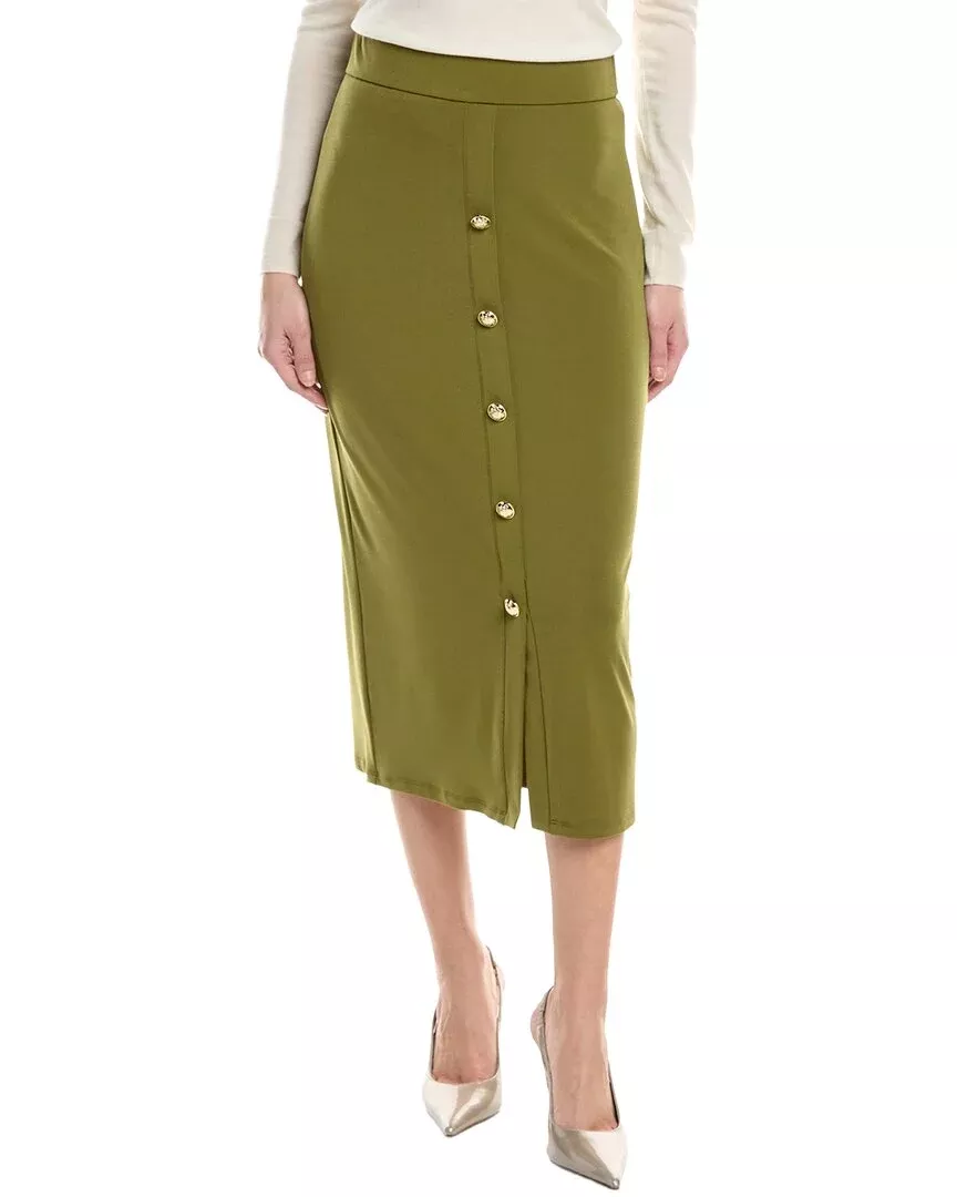 Joseph Ribkoff Solid Midi Skirt