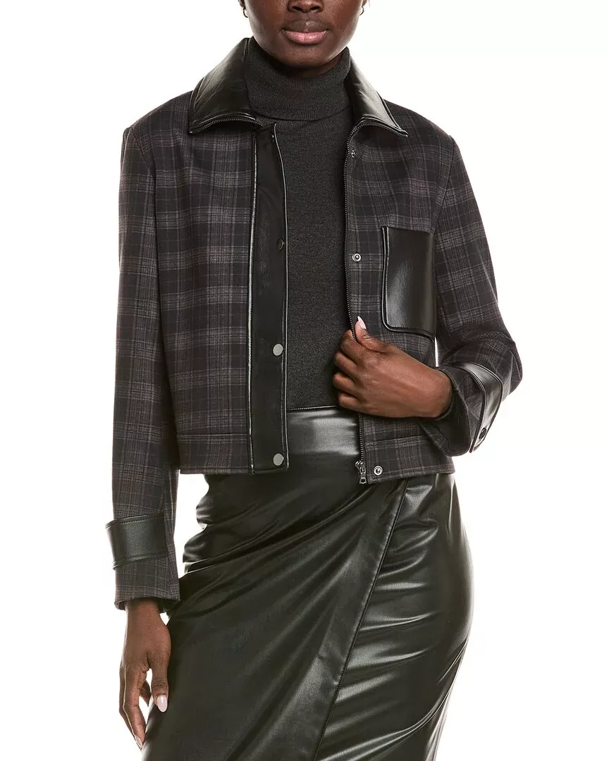 Kenneth Cole Plaid Jacket