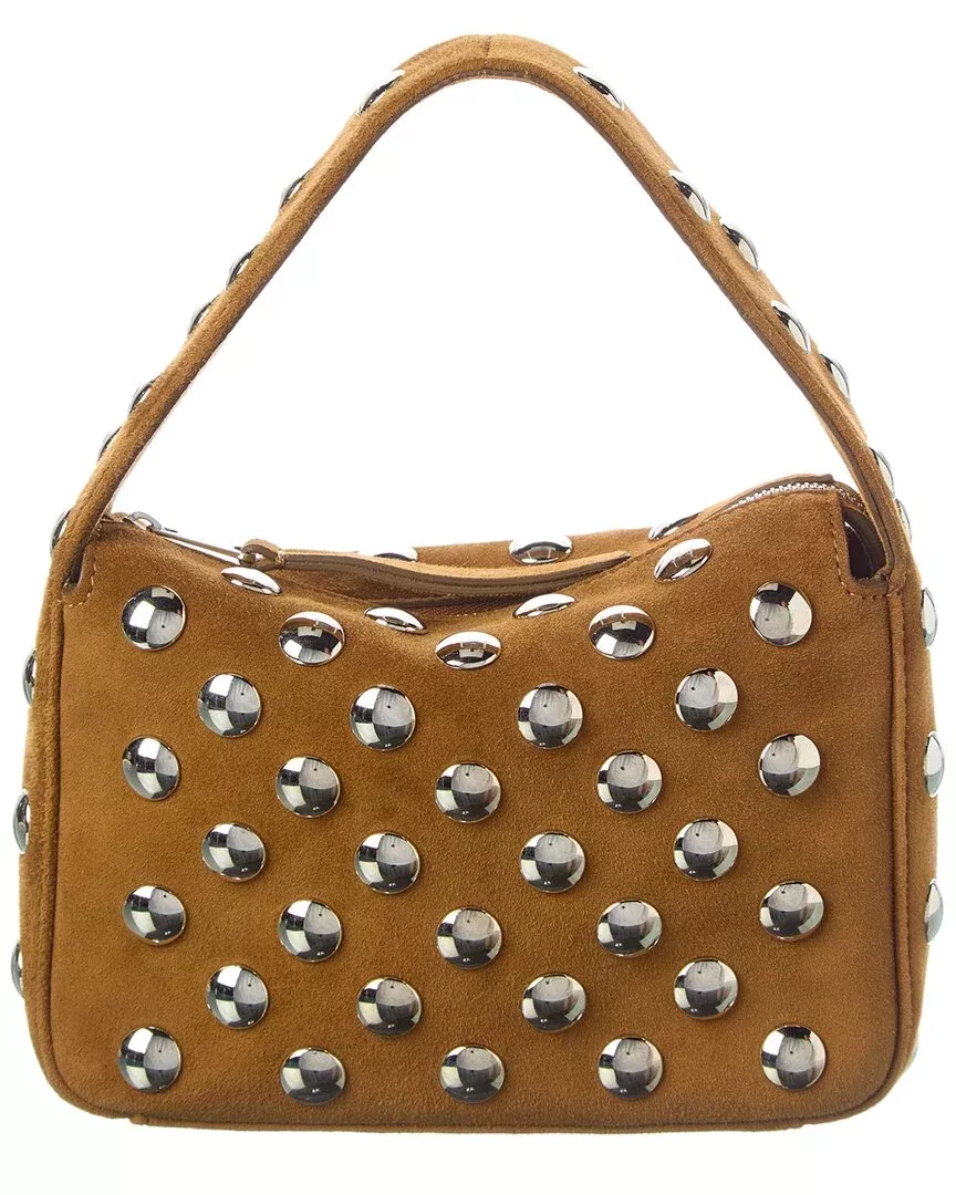 Khaite Elena Small Suede Shoulder Bag