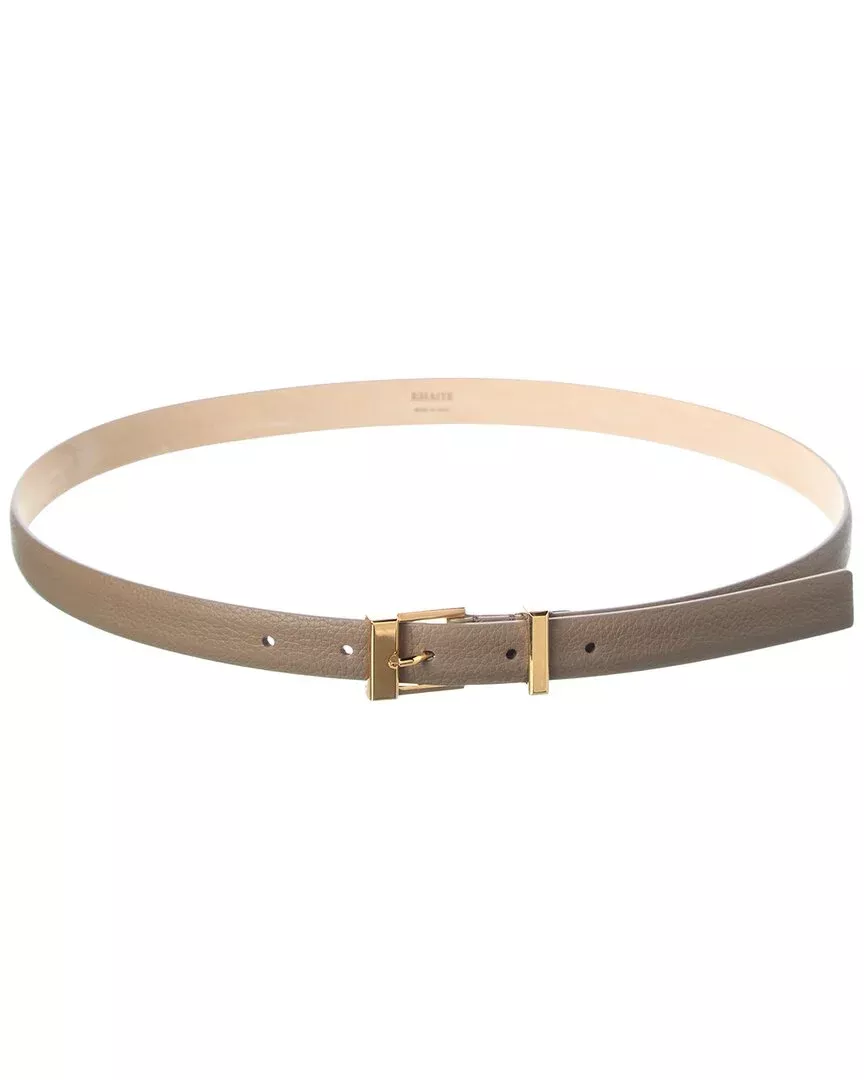 Khaite Manhattan Leather Belt