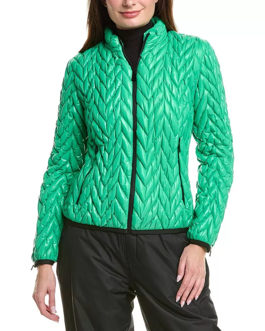 Khrisjoy Chevron Quilted Ski Jacket