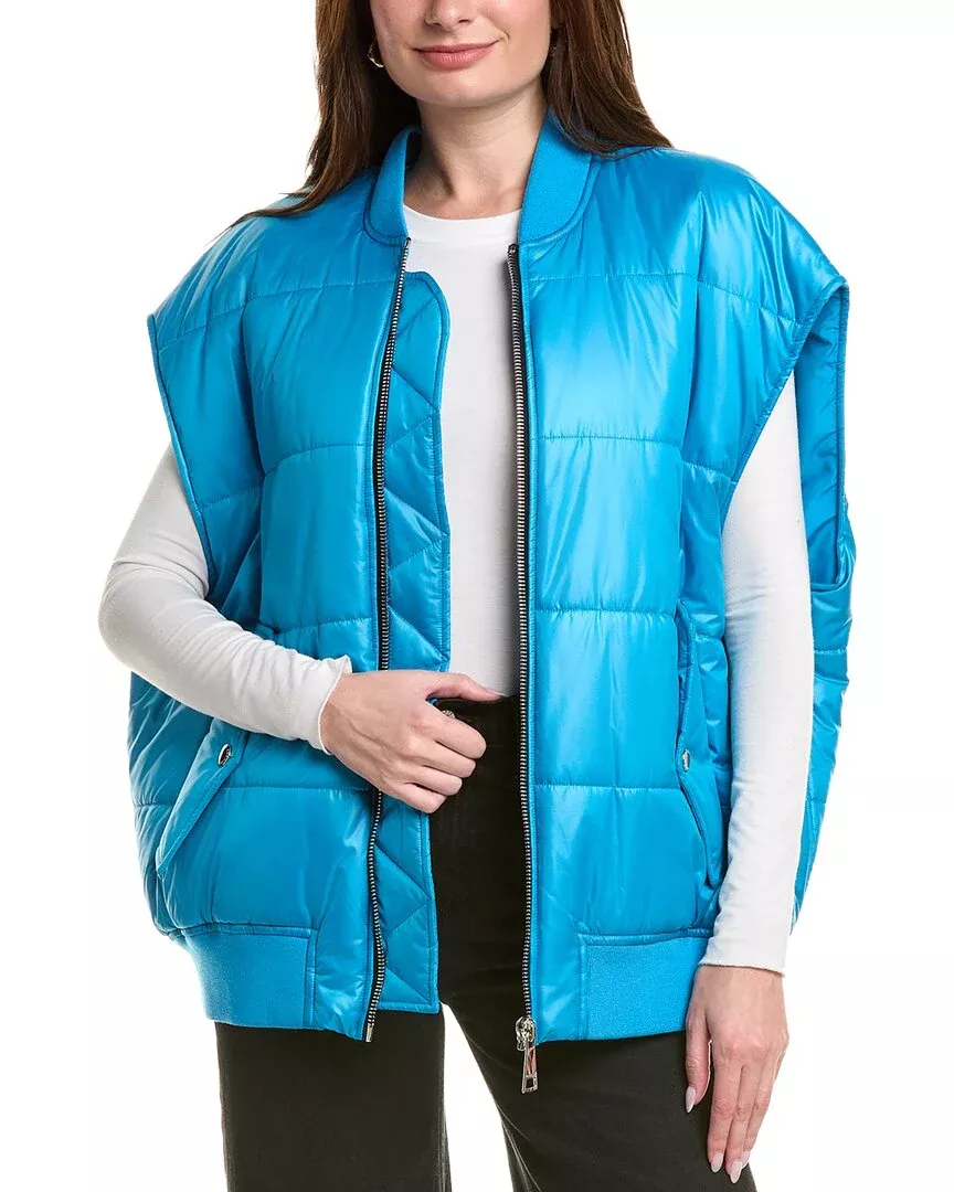 Khrisjoy Oversized Bomber Vest