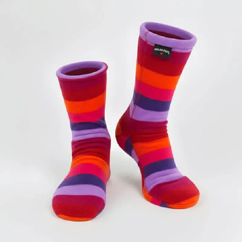 Kids' Fleece Socks - Jellybean