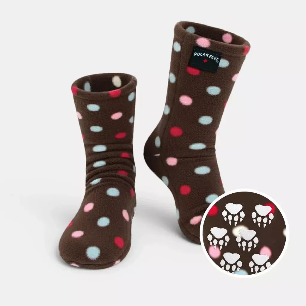 Kids' Nonskid Fleece Socks - Smarties