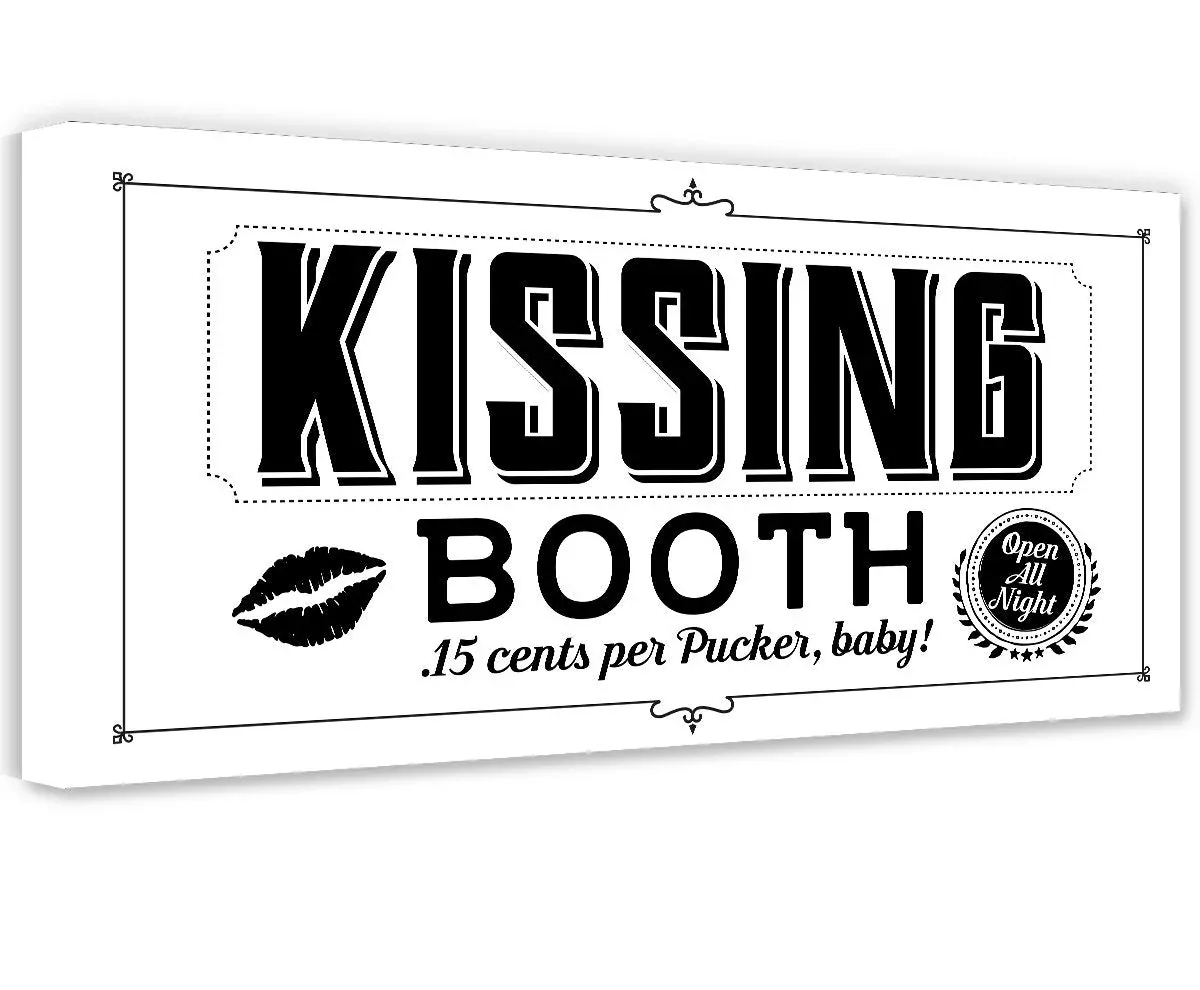Kissing Booth - Canvas