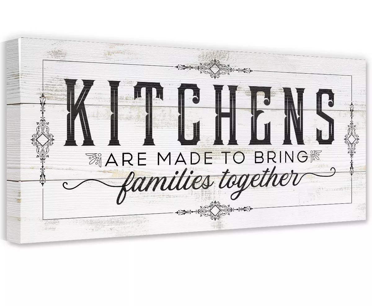 Kitchens Are Made - Canvas
