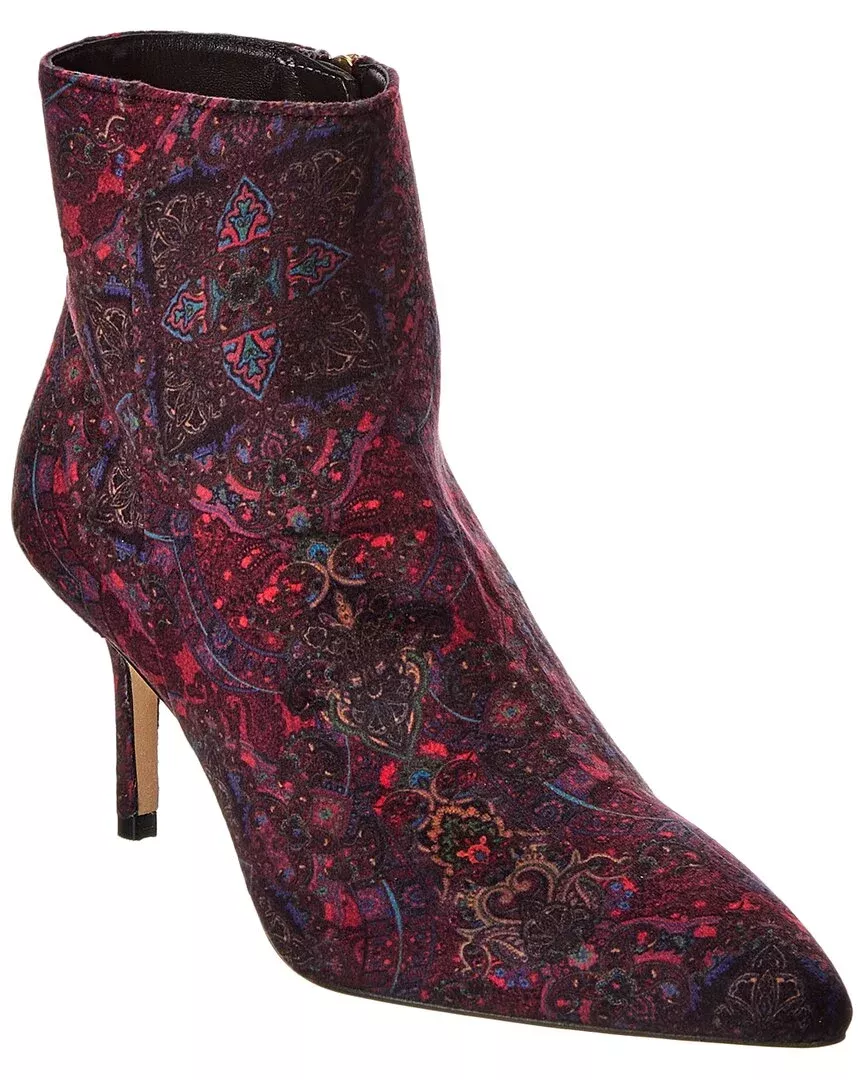 L'agence Aimee Velvet Bootie