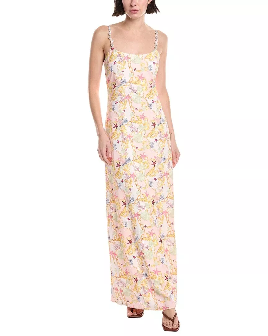 La Porte Maxi Slip Dress