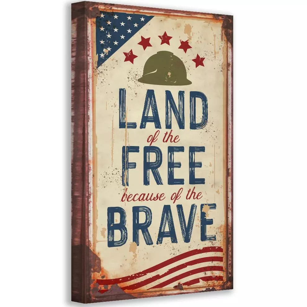 Land of The Free - Canvas