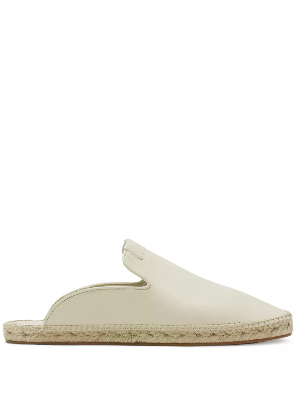 Lanvin Leather espadrilles in Cream