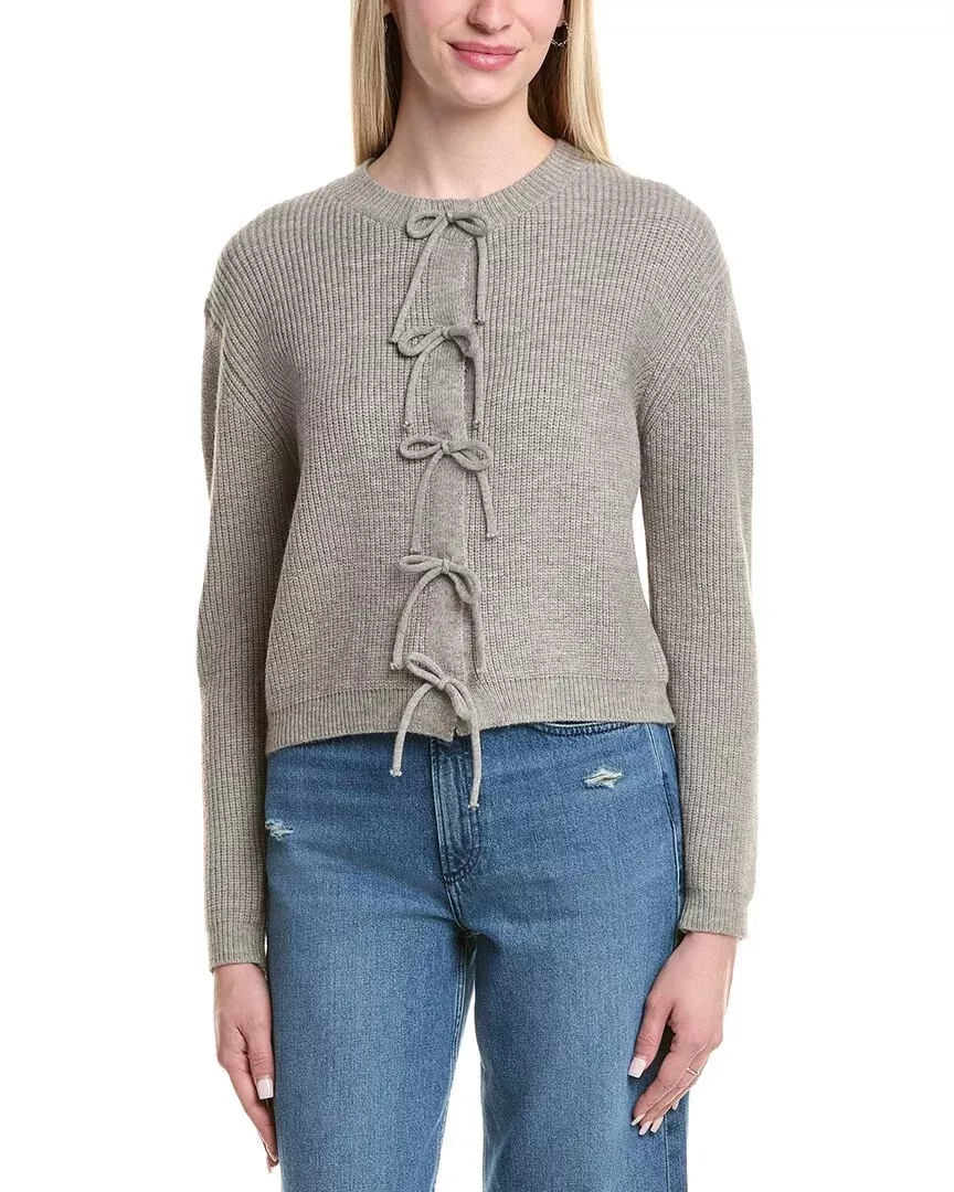 Lea & Viola Bow Cardigan