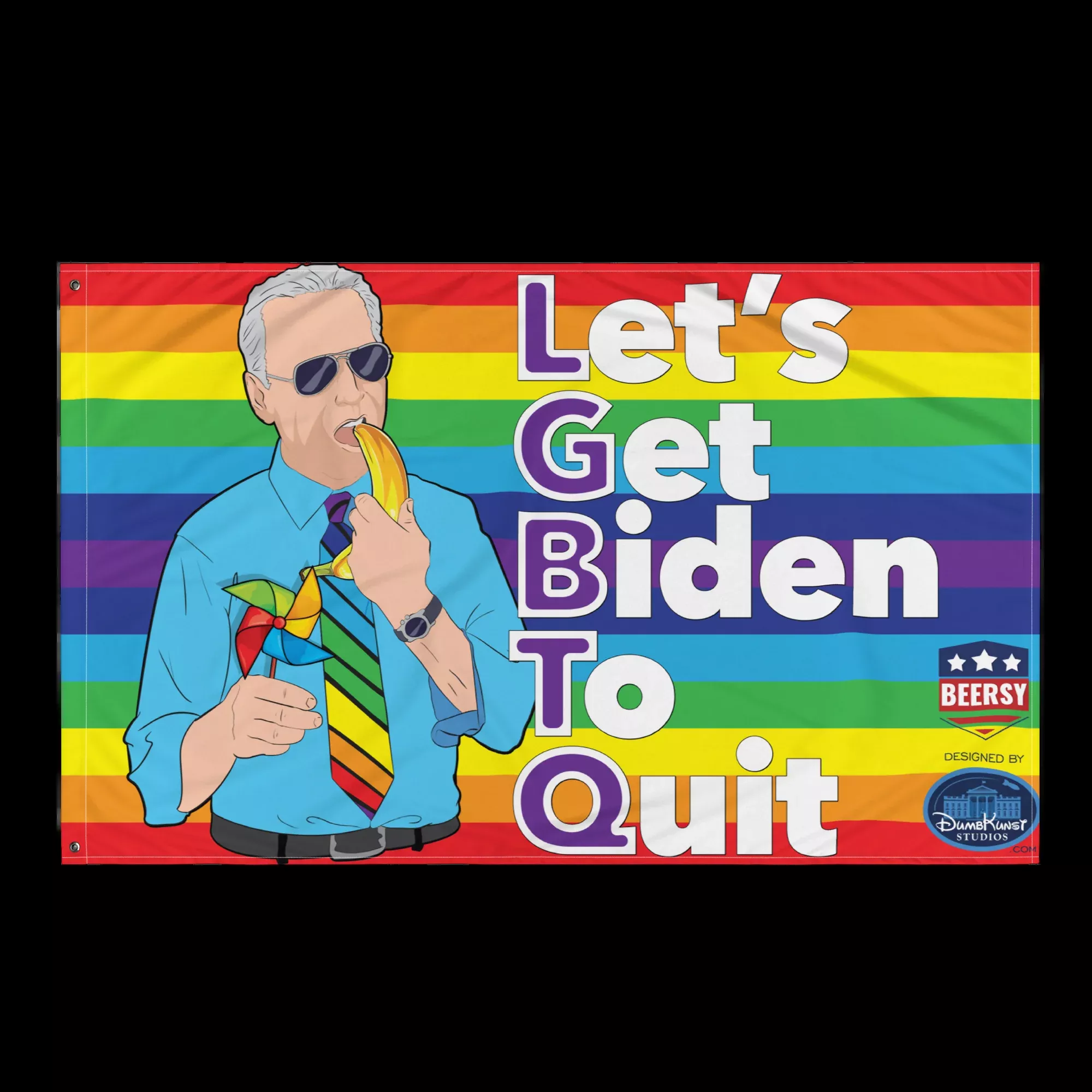 Lets Get Biden To Quit Flag