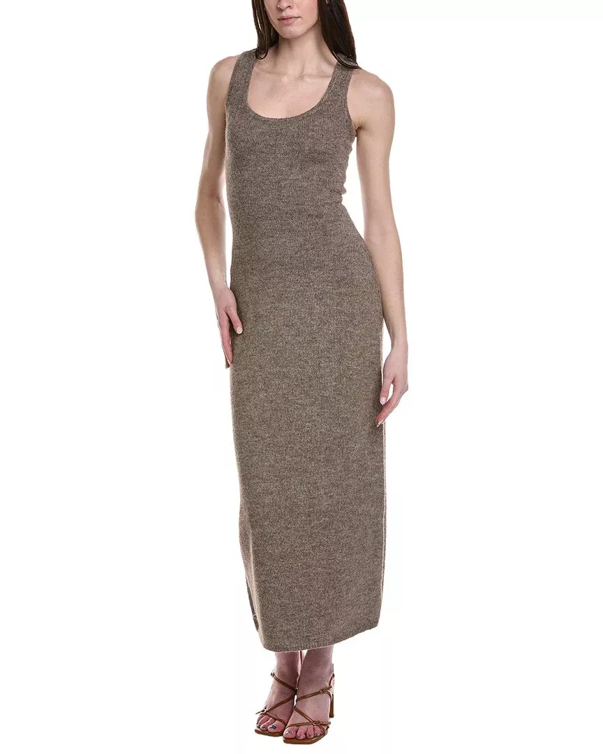 Line & Dot Dune Wool-Blend Sweaterdress