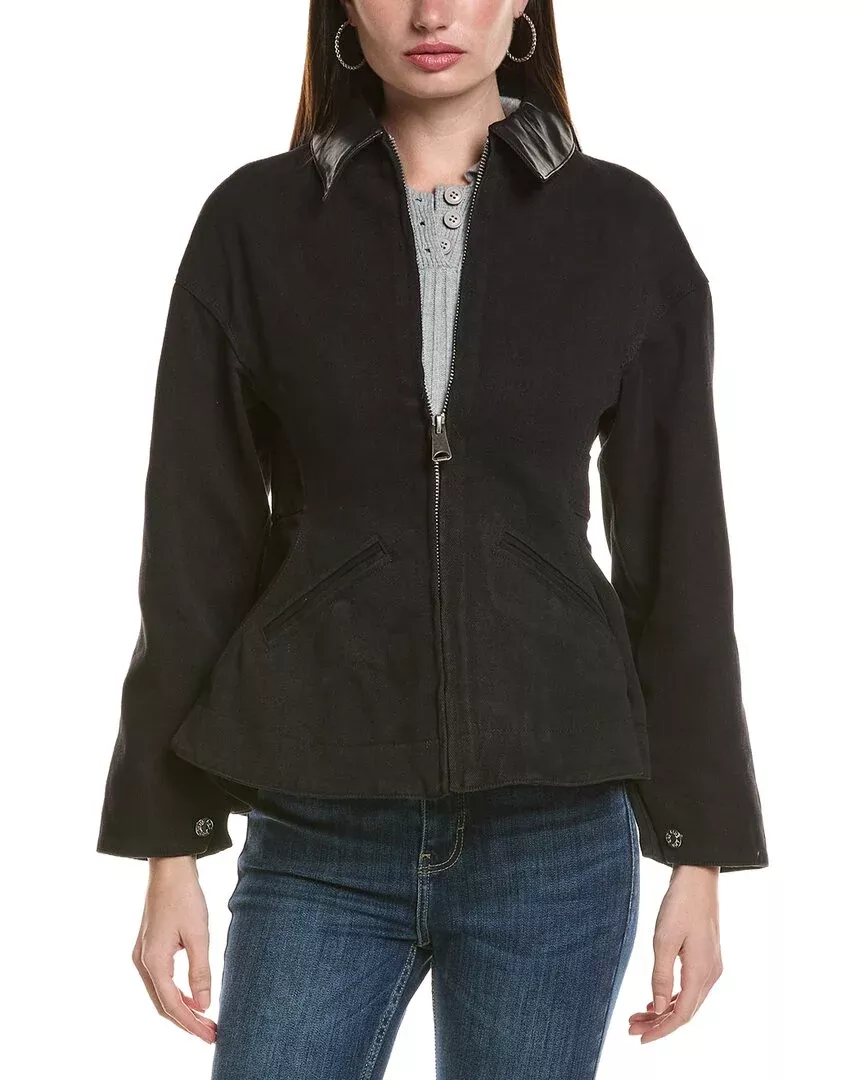 Line & Dot Eton Peplum Jacket