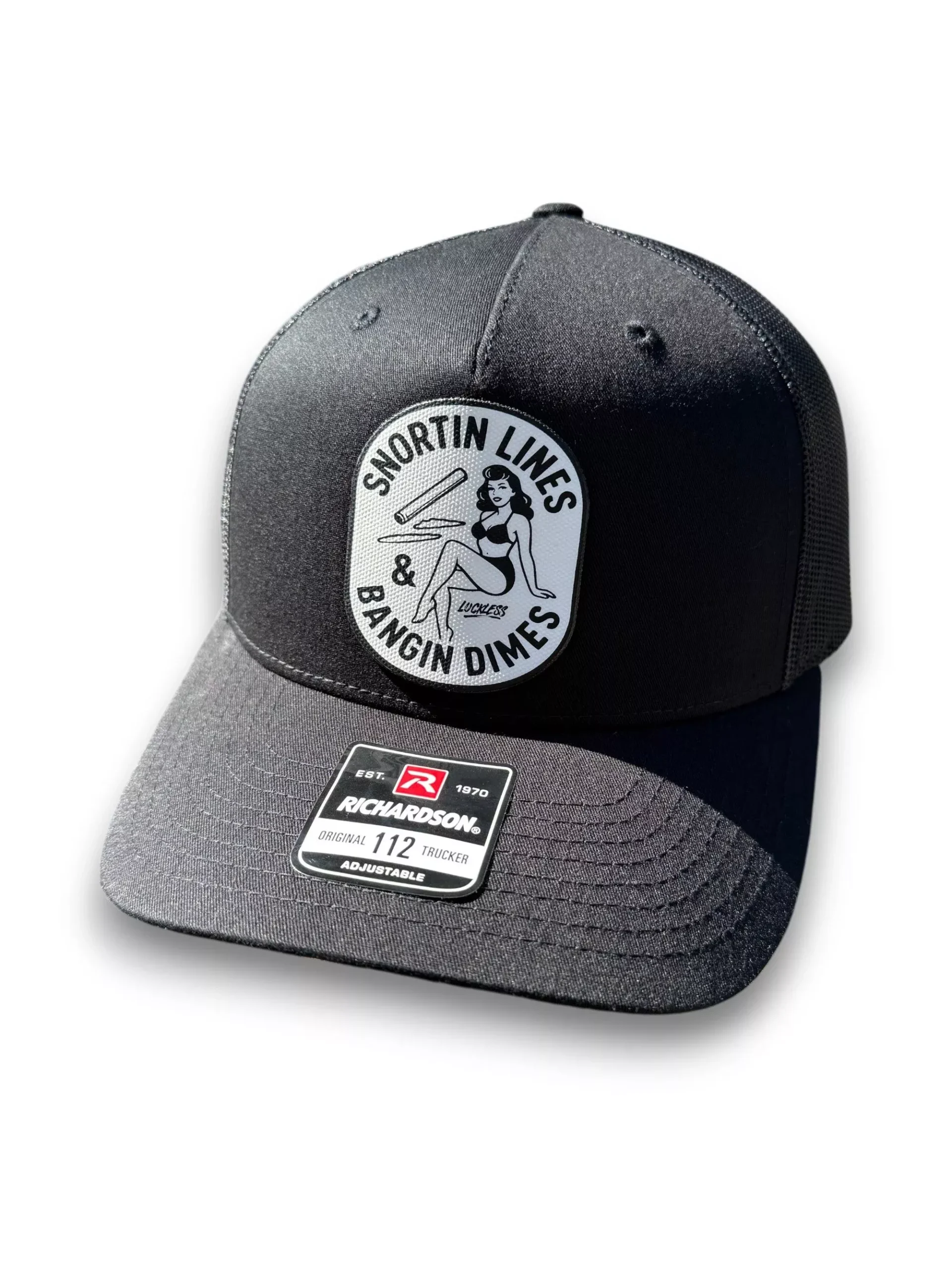 Lines and Dimes Canvas Patch Snapback