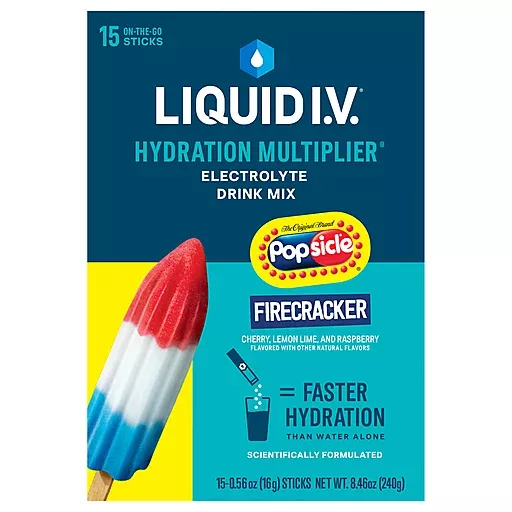 Liquid I.V. Electrolyte Drink Mix, Firecracker