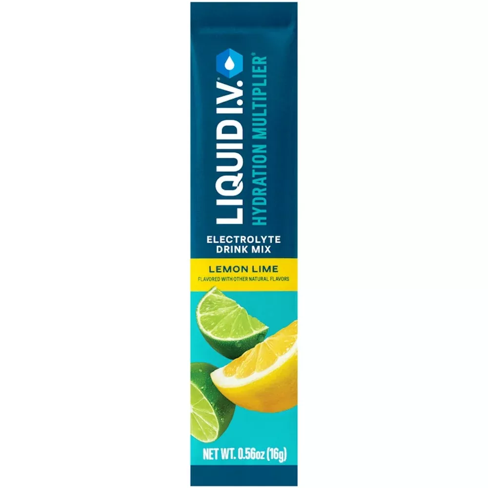 Liquid I.V. Hydration Lemon Lime Electrolyte Drink Mix Single Packet