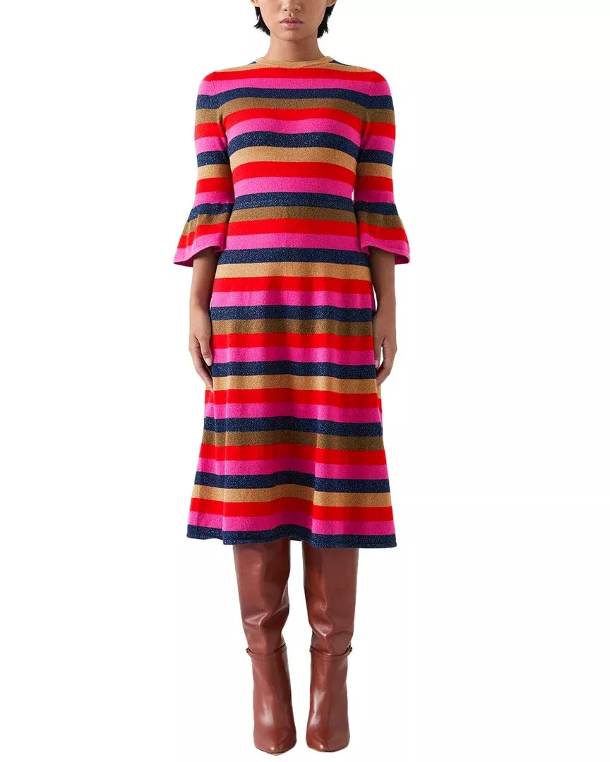Lk Bennett Alice Wool-Blend Dress