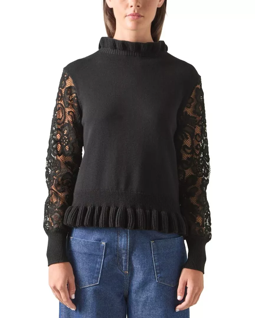 Lk Bennett Viv Wool-Blend Jumper