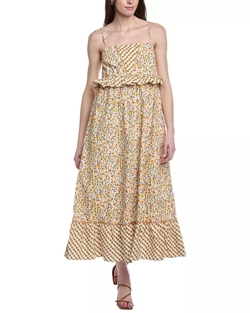 Lost + Wander Spring Sunrise Maxi Dress