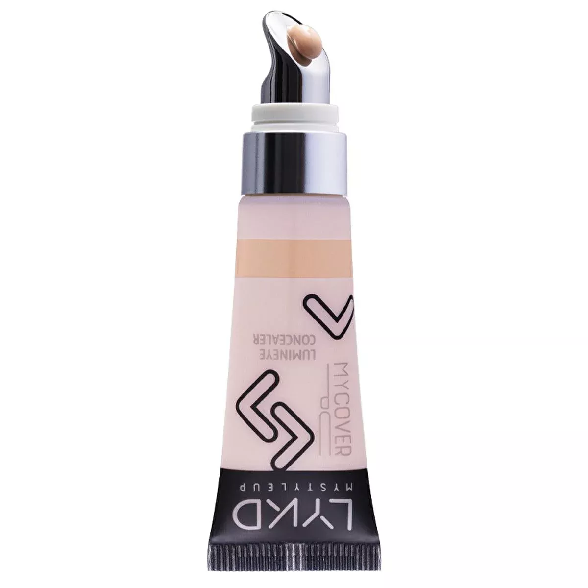 LYKD Metal-Tipped Concealer for Flawless Coverage - High Coverage, Long-Lasting, Cooling Effect